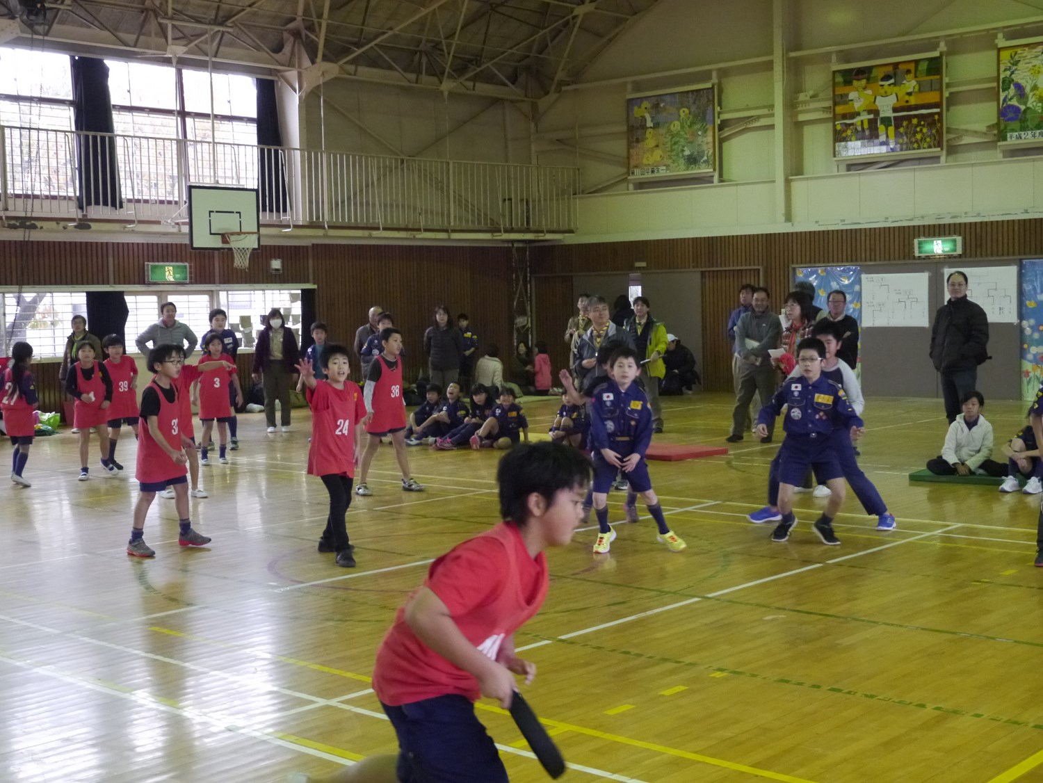 Read more about the article 11月23日　松鎌地区「ドッヂビー大会」